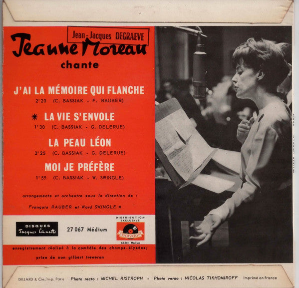 Jeanne Moreau - J'ai La Mémoire Qui Flanche
