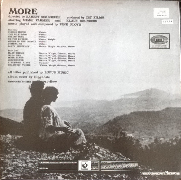 Pink Floyd - Soundtrack From The Film "More"