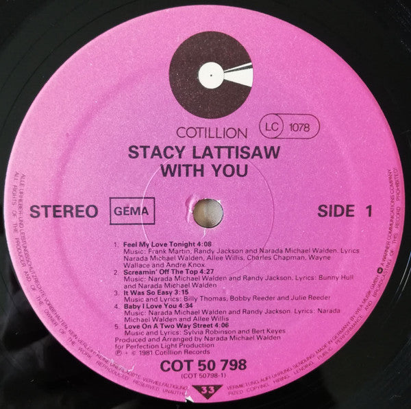 Stacy Lattisaw - With You