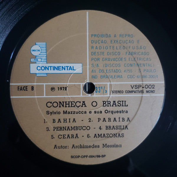 Sylvio Mazzucca E Sua Orquestra - Conheça O Brasil