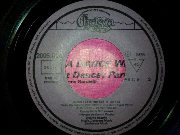 Disco Tex & His Sex-O-Lettes - I Wanna Dance Wit' Choo (Doo Dat Dance) Part 1 & 2