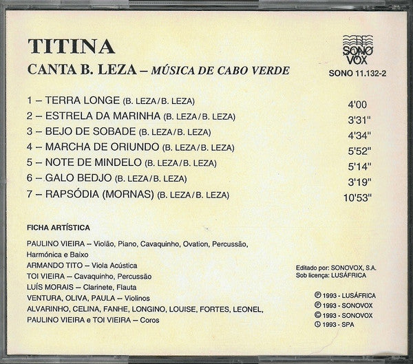 Titina - Canta B.Leza