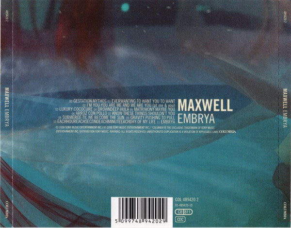 Maxwell - Embrya