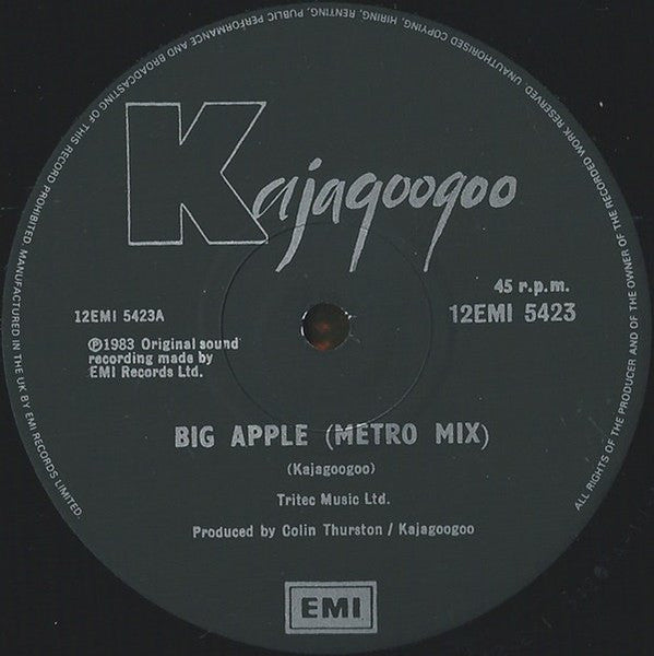 Kajagoogoo - Big Apple