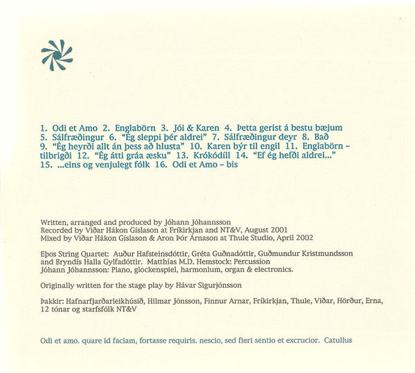Jóhann Jóhannsson - Englabörn