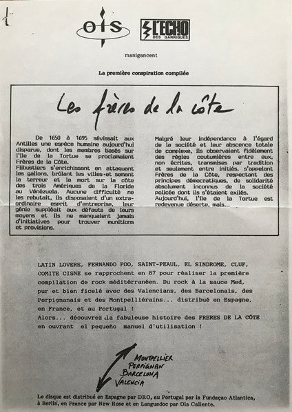 Various - Les Freres De La Cote = Los Hermanos De La Costa