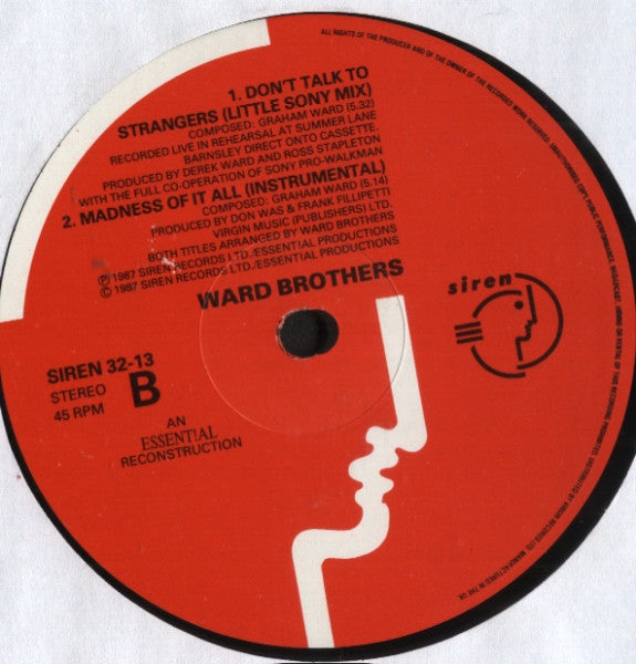 The Ward Brothers - Why Do You Run?