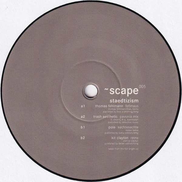 Various - Staedtizism