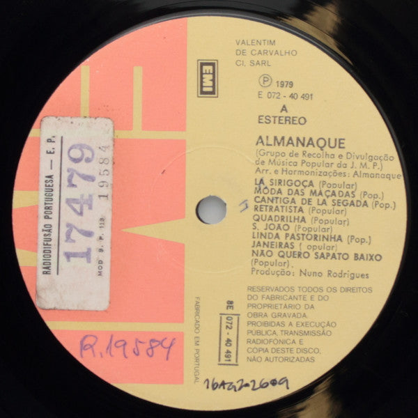 Almanaque - Descantes E Cantaréus