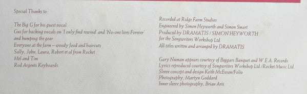 Dramatis - For Future Reference