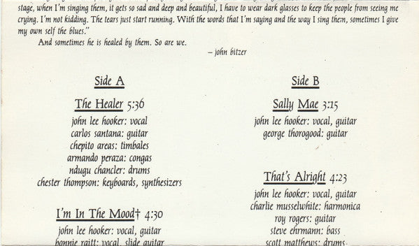 John Lee Hooker - The Healer