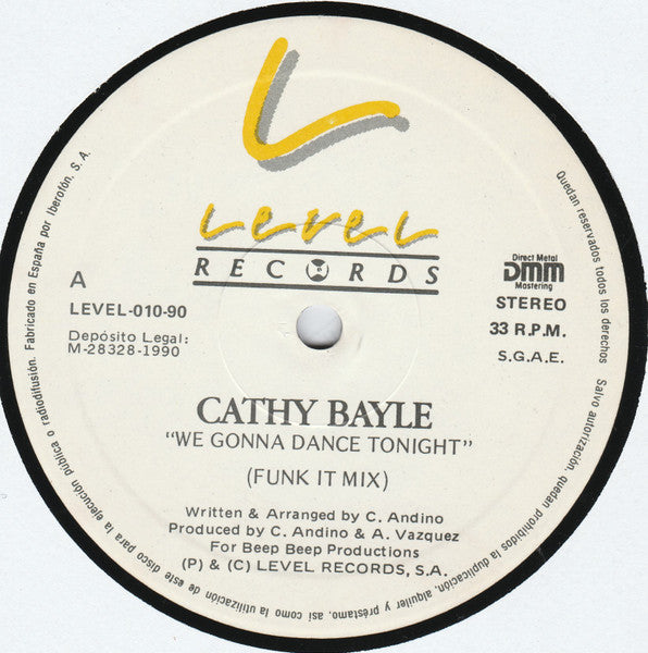 Cathy Bayle - We Gonna Dance Tonight