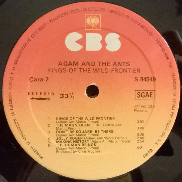 Adam And The Ants - Kings Of The Wild Frontier