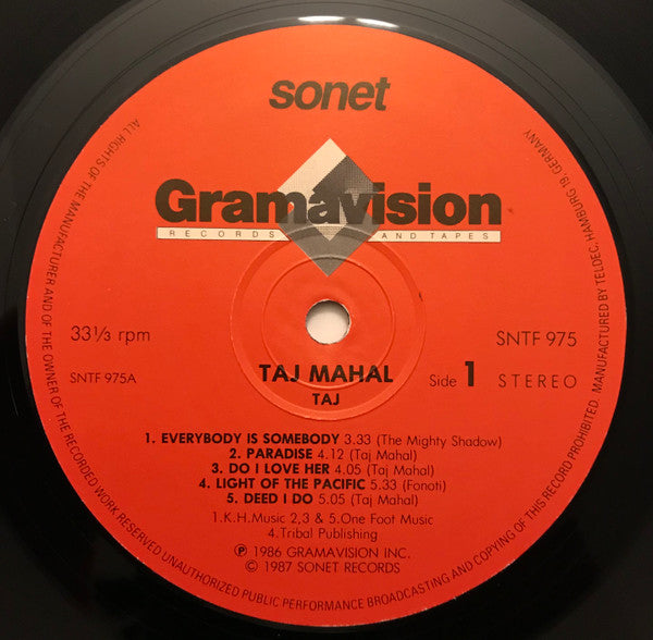 Taj Mahal - Taj
