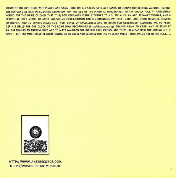 Fovea Hex - Here Is Where We Used To Sing / Three Beams
