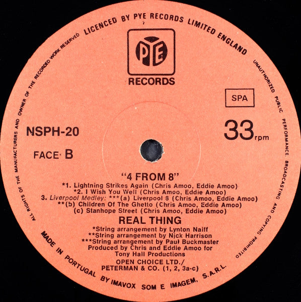 The Real Thing - 4 From 8
