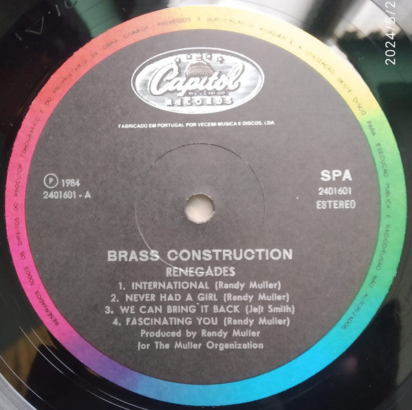 Brass Construction - Renegades