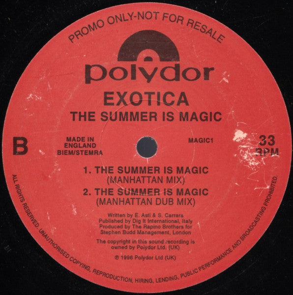 Exotica (3) - The Summer Is Magic
