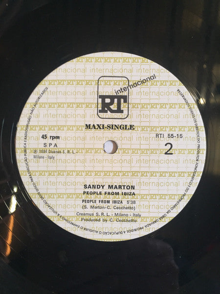 Sandy Marton - People From Ibiza