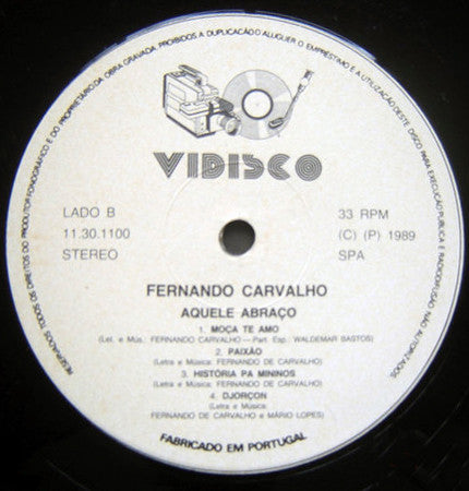 Fernando Carvalho - Aquele Abraço