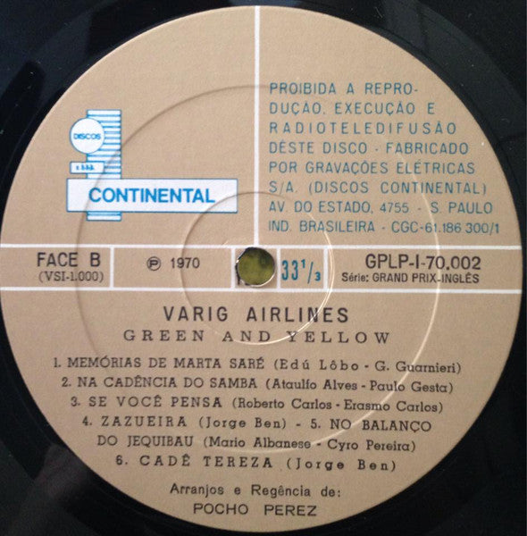 Ruben Perez Pocho - Green & Yellow