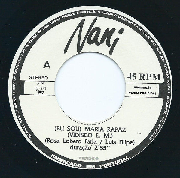 Nani (9) - (Eu Sou) Maria Rapaz