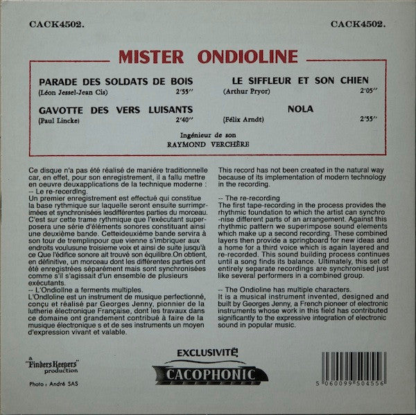 Mr. Ondioline - Mr. Ondioline