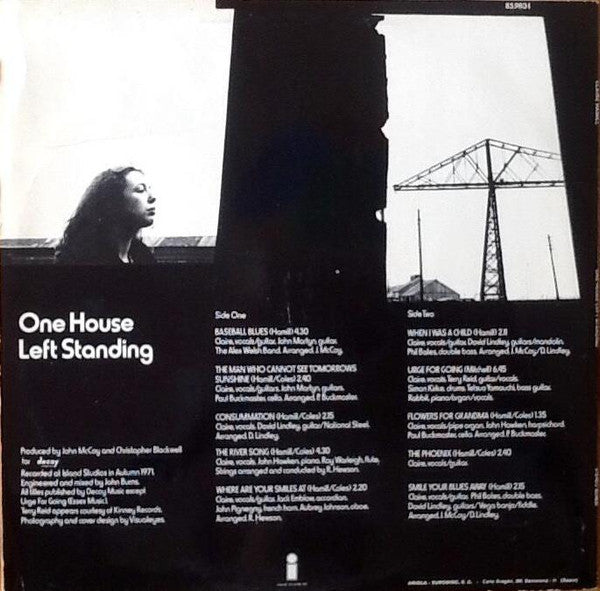 Claire Hamill - One House Left Standing