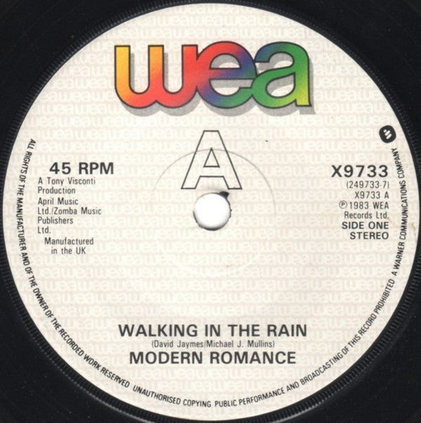 Modern Romance - Walking In The Rain