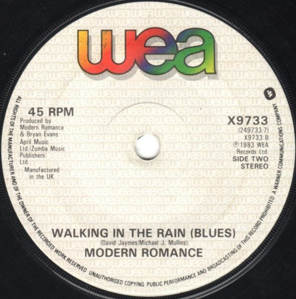 Modern Romance - Walking In The Rain
