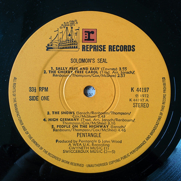 Pentangle - Solomon's Seal
