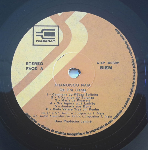 Francisco Naia - Cá Prá Gente