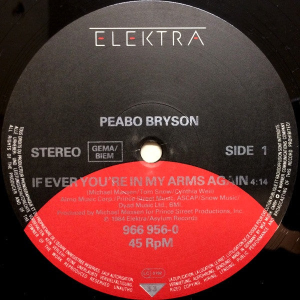 Peabo Bryson - If Ever You're In My Arms Again