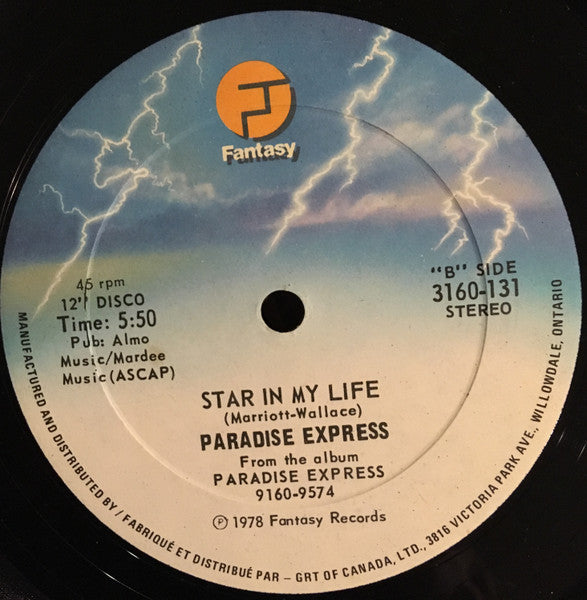 Paradise Express - Reverend Lee - Star In My Life