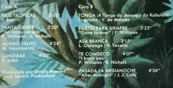 Sérgio Mendes & Brasil '77 - País Tropical
