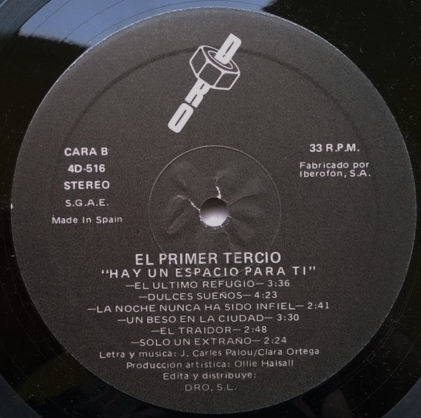 El Primer Tercio - Hay Un Espacio Para Ti