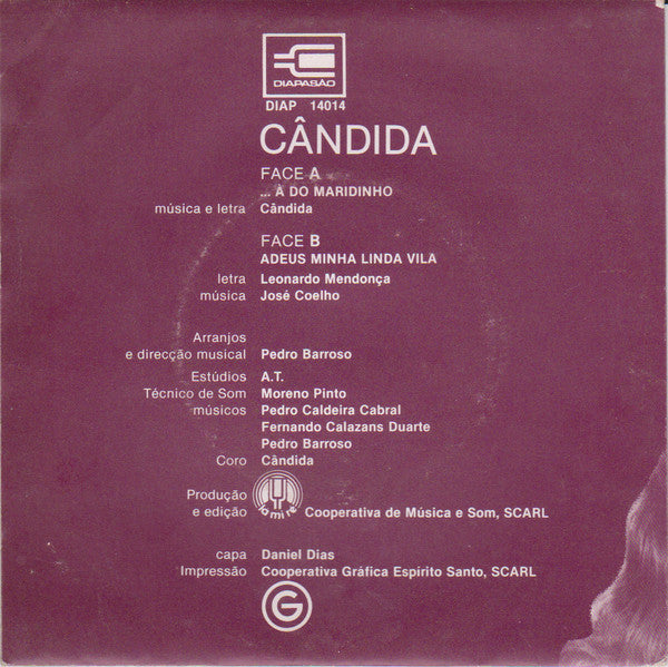 Cândida - ...À Do Maridinho / Adeus Minha Linda vila