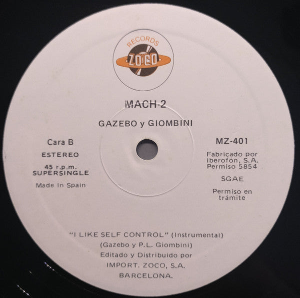 Mach 2 (2) - I Like Self Control