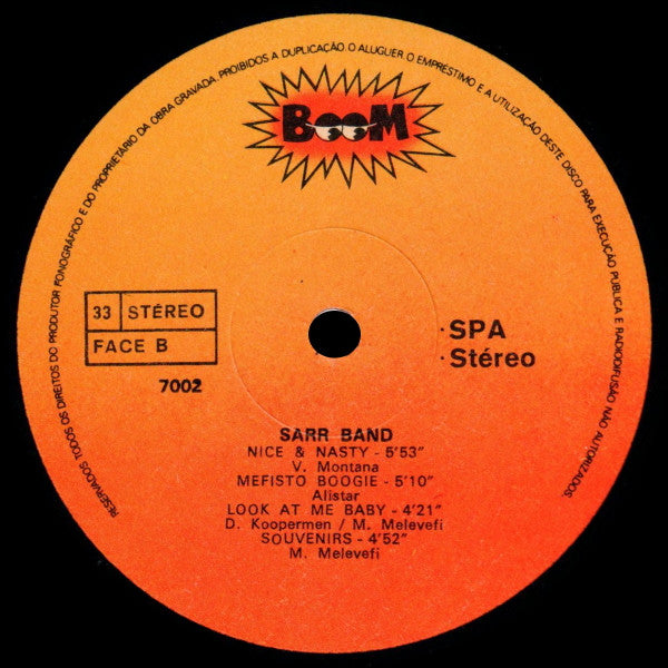 Sarr Band - Double Action