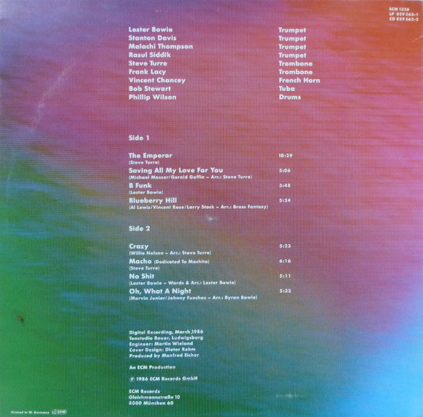 Lester Bowie's Brass Fantasy - Avant Pop