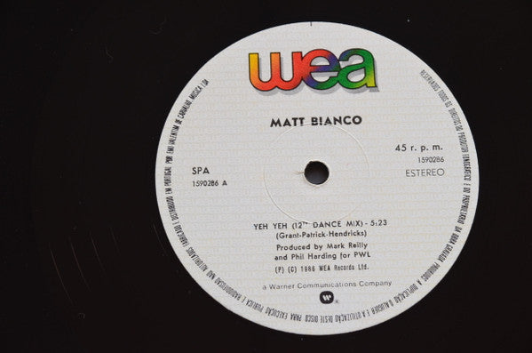 Matt Bianco - Yeh Yeh