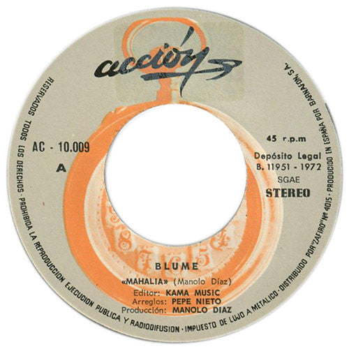 Blume (5) - Mahalia