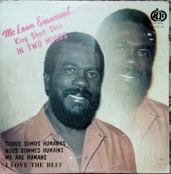 King Short Shirt - We Are Humans / I Love The Beef
