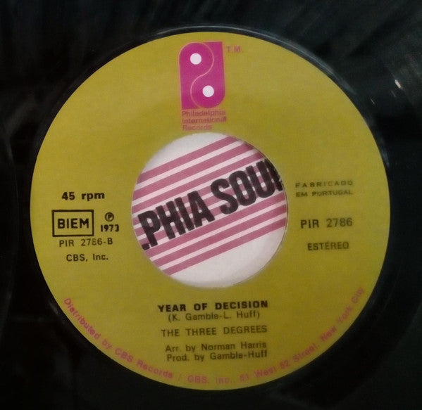 The Three Degrees - When Will I See You Again / Year Of Decision