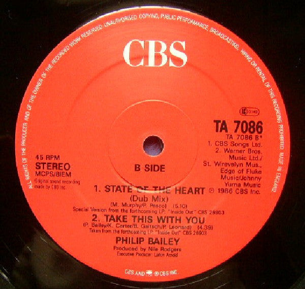 Philip Bailey - State Of The Heart
