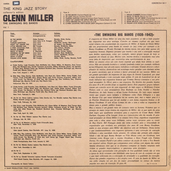 Glenn Miller - The Swinging Big Bands (1939/1942) - Glenn Miller Vol. 1