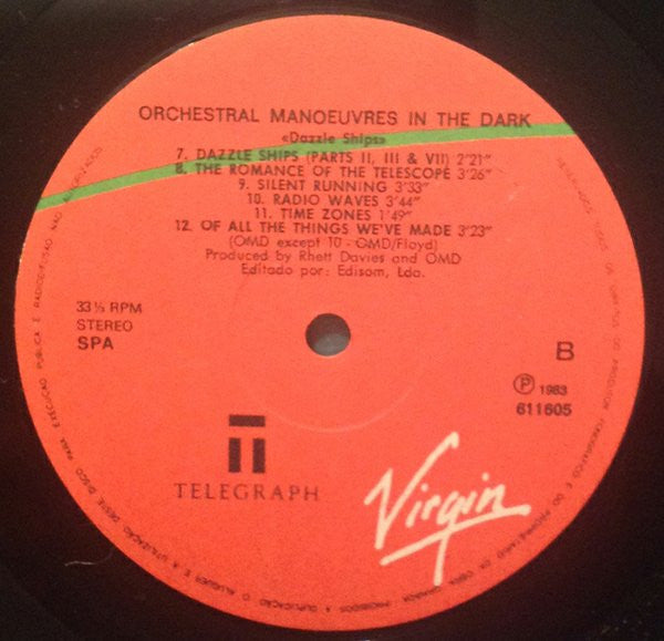 Orchestral Manoeuvres In The Dark - Dazzle Ships