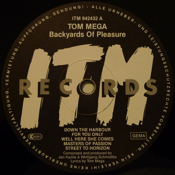 Tom Mega - Backyards Of Pleasure