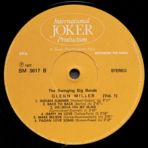 Glenn Miller - The Swinging Big Bands (1939/1942) - Glenn Miller Vol. 1