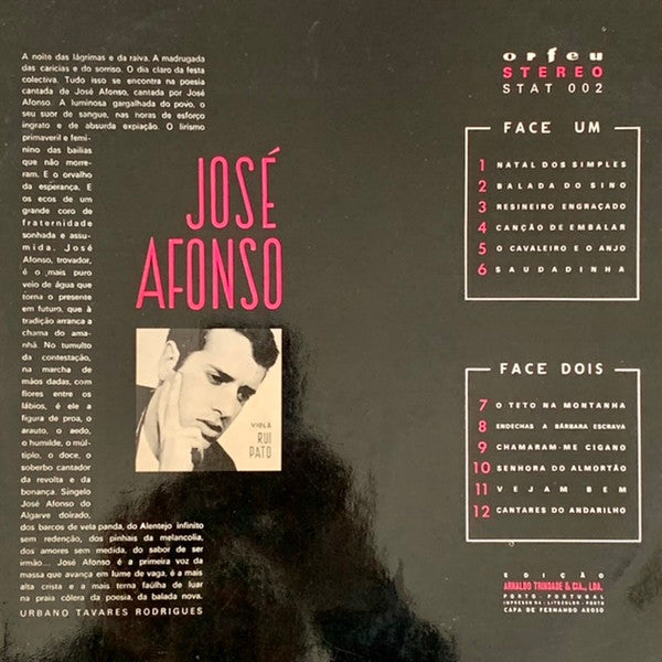 José Afonso - Cantares Do Andarilho